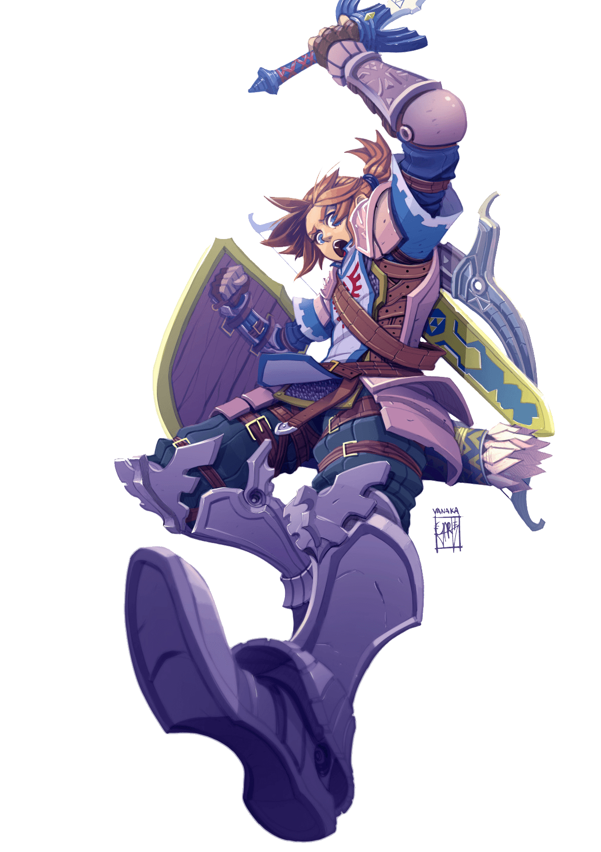 Link BOTW for Kindle Paperwhite wallpaper featuring character and action and more