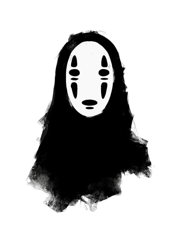 Kaonashi for Kindle Paperwhite wallpaper featuring png and illustration and more