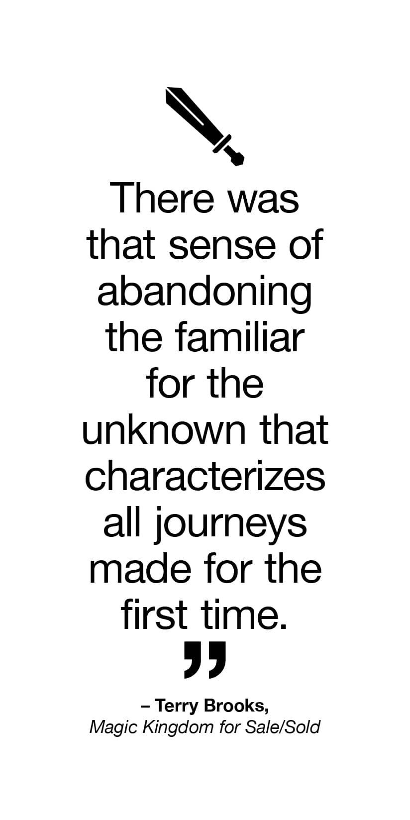 [Palma] Speculative Fiction quotes - Terry Pratchett - open mind for e-reader wallpaper featuring quote and sword and more