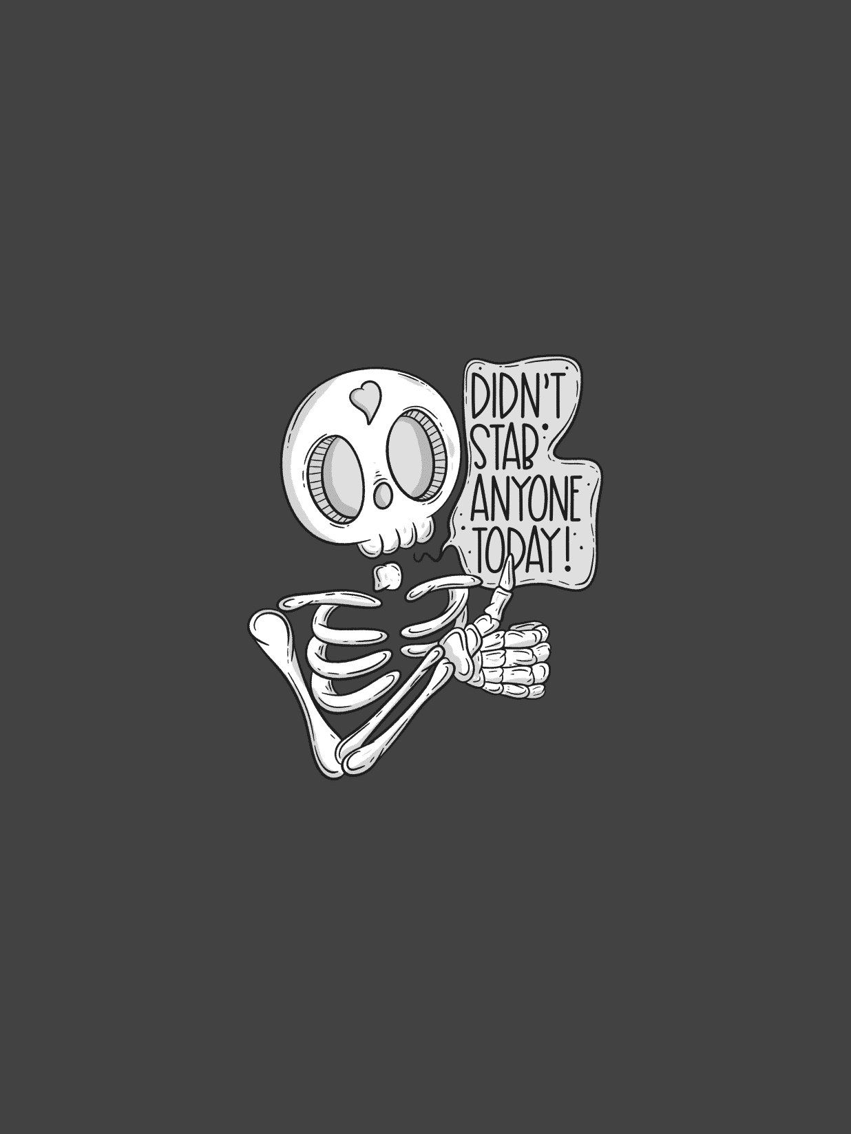Good Skeleton for e-reader wallpaper featuring skeleton and sign and more