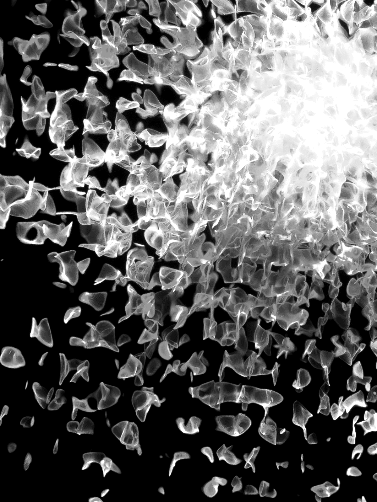 Abstract Refraction for Kindle Paperwhite wallpaper featuring abstract and shapes and more