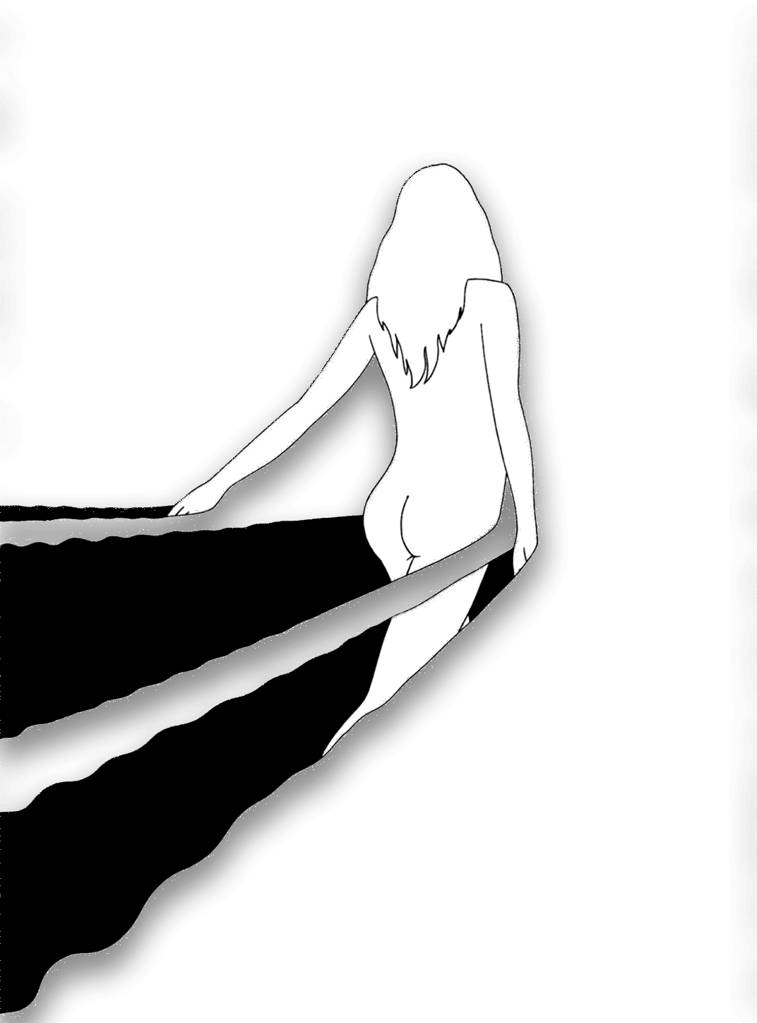 Her ghost in the fog for Kindle Paperwhite wallpaper featuring png