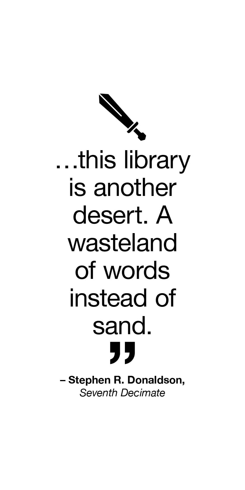 [Palma] Speculative Fiction quotes - Robert Kirkman - its the living for e-reader wallpaper featuring quote and library and more