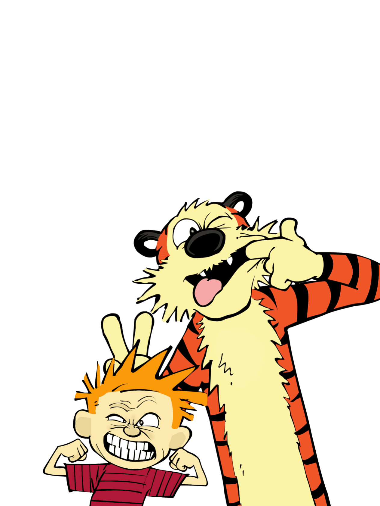 Calvin & Hobbes for Kobo Libra wallpaper featuring calvin and hobbes and more