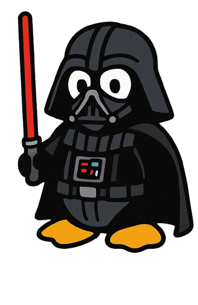 darth vader penguin for Kindle Paperwhite wallpaper featuring Darth Vader and cartoon and more