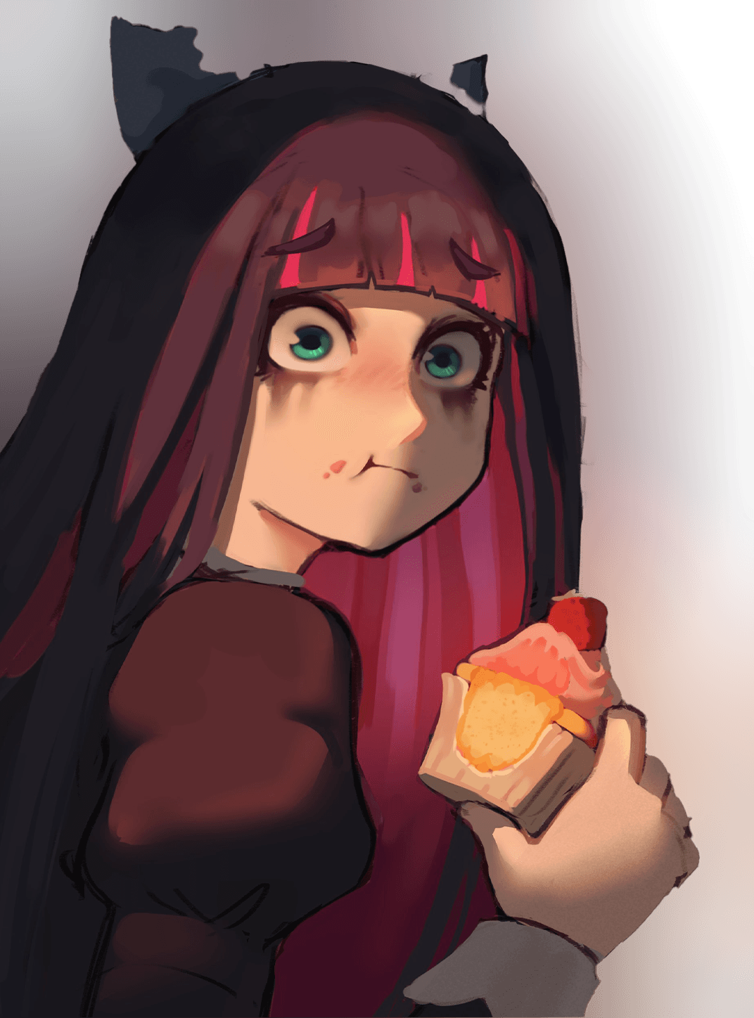 Stocking cupcake  for Kobo Clara wallpaper featuring girl and ice cream and more