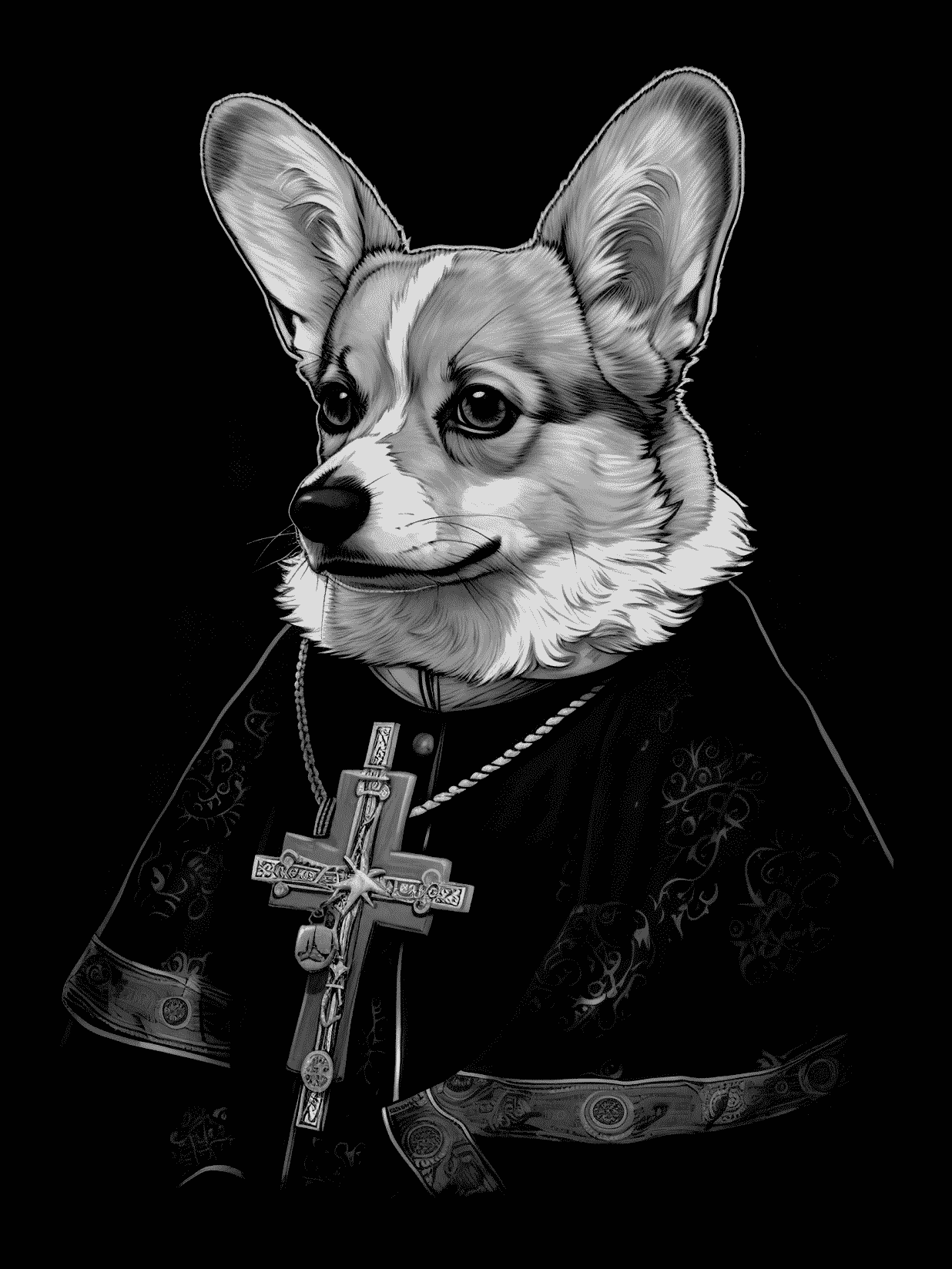 Corgi Pope for Other wallpaper featuring corgi and dog and more