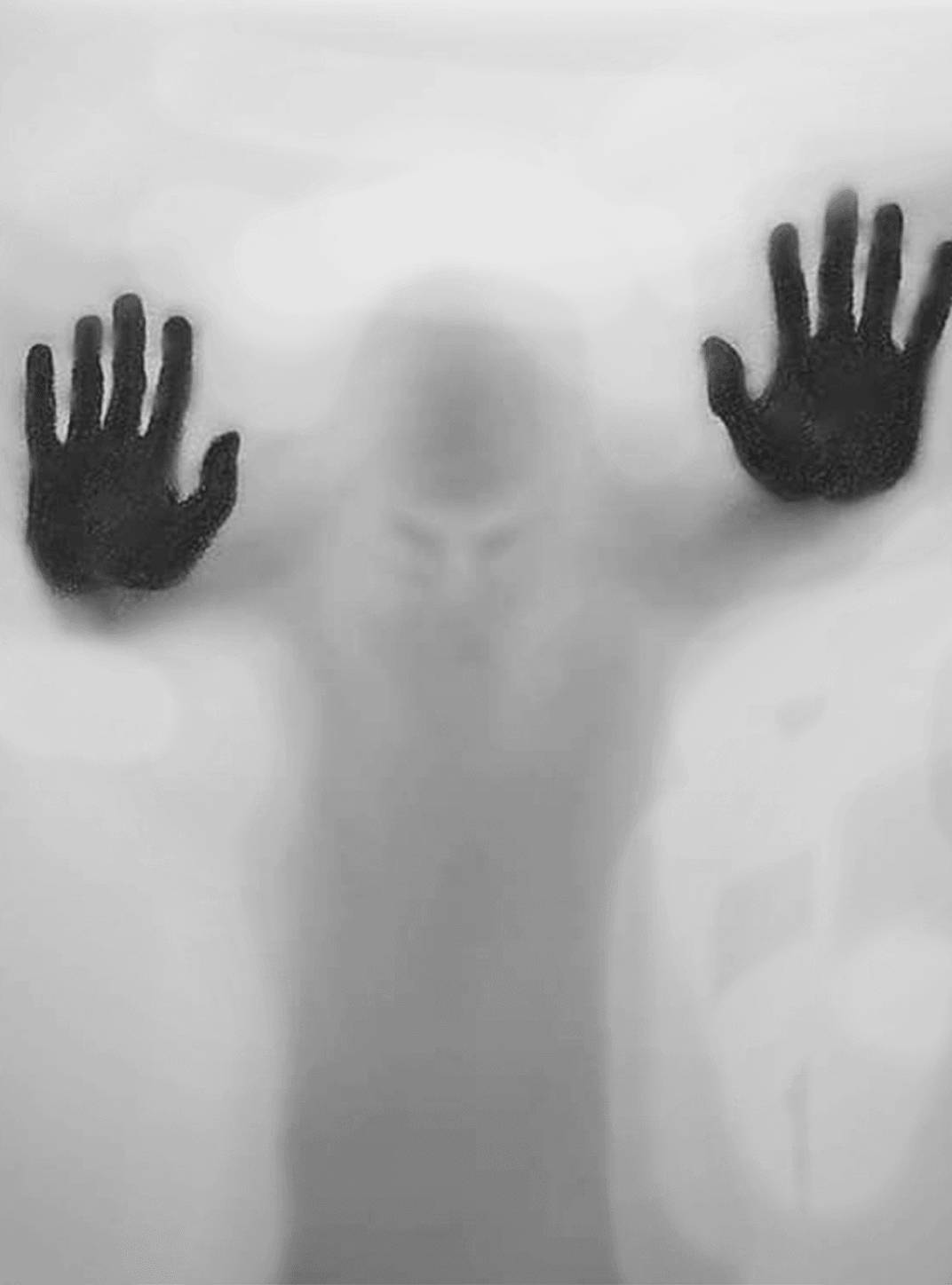 Hands on glass for e-reader wallpaper featuring figure and hands and more