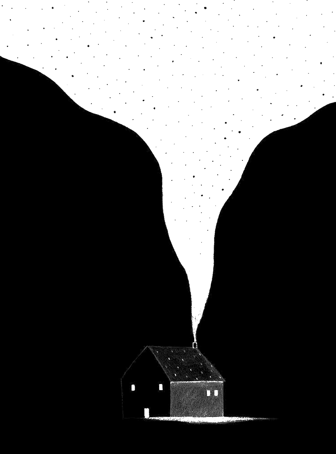 Home for Kindle Paperwhite wallpaper featuring house and smoke and more