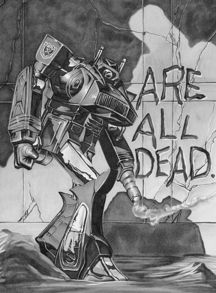 Shockwave for Kindle Paperwhite wallpaper featuring robot and cybernetic and more