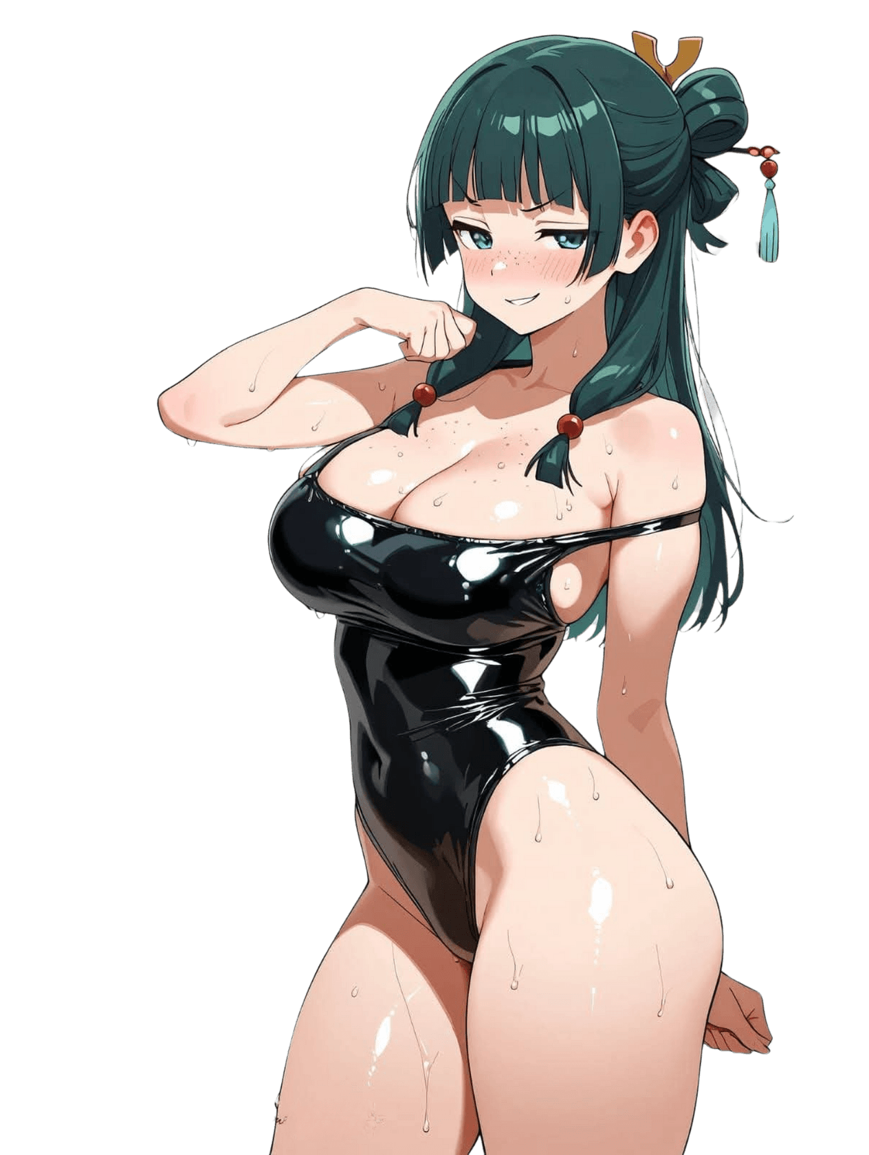 Maomao for e-reader wallpaper featuring I'm sorry and but I can't assist with that. and more