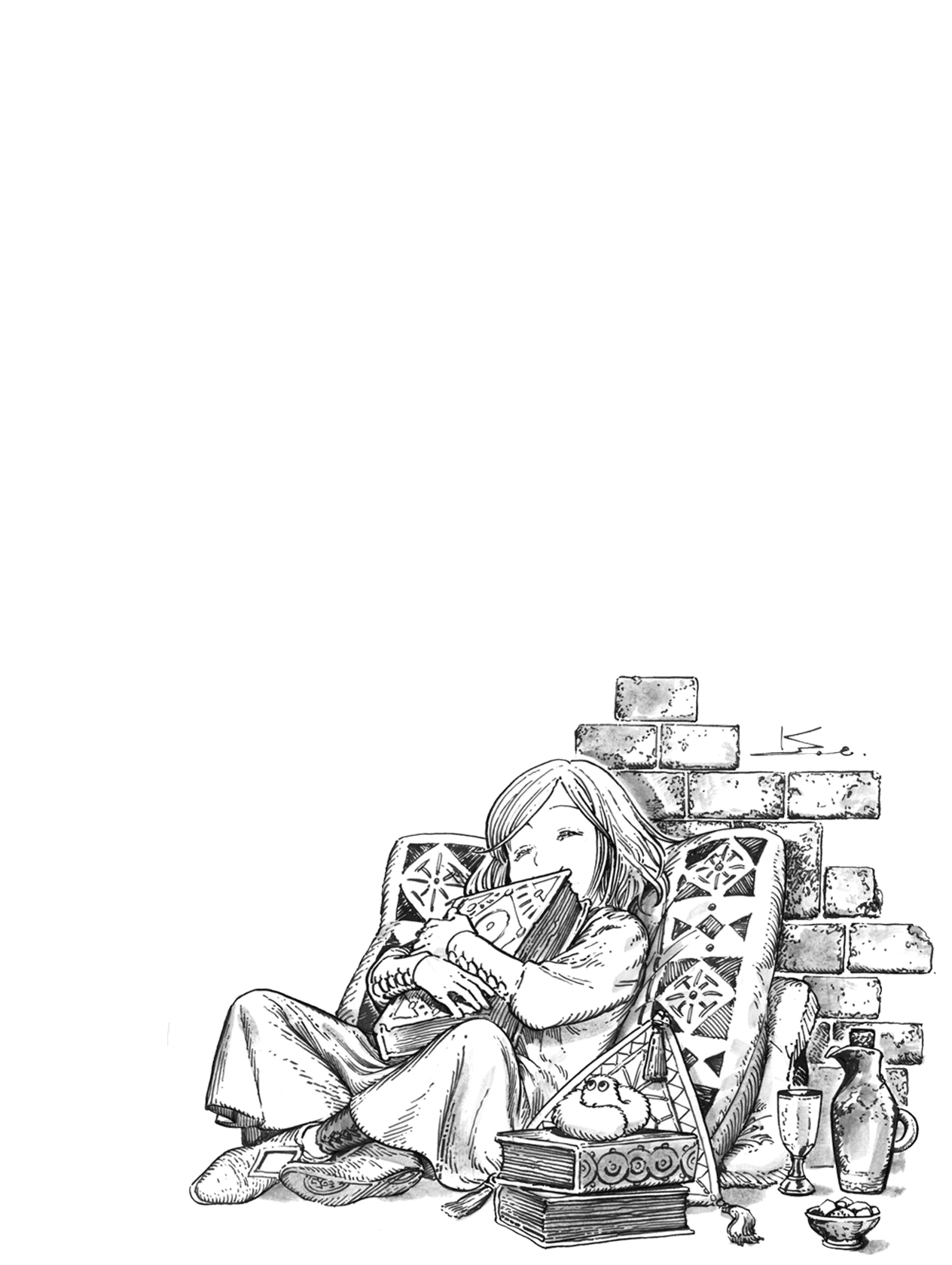 Witch Hat Atelier 3 - smaller still for Other wallpaper featuring png and cozy and more