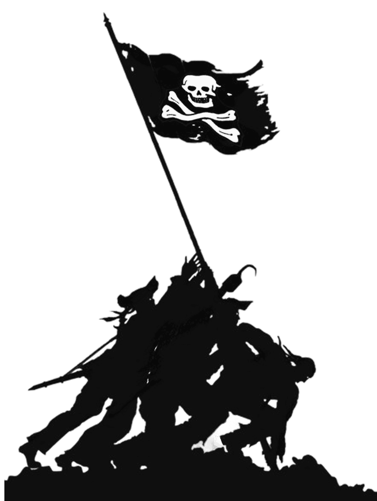 Raise that flag! for Kindle Paperwhite wallpaper featuring pirates and flag and more
