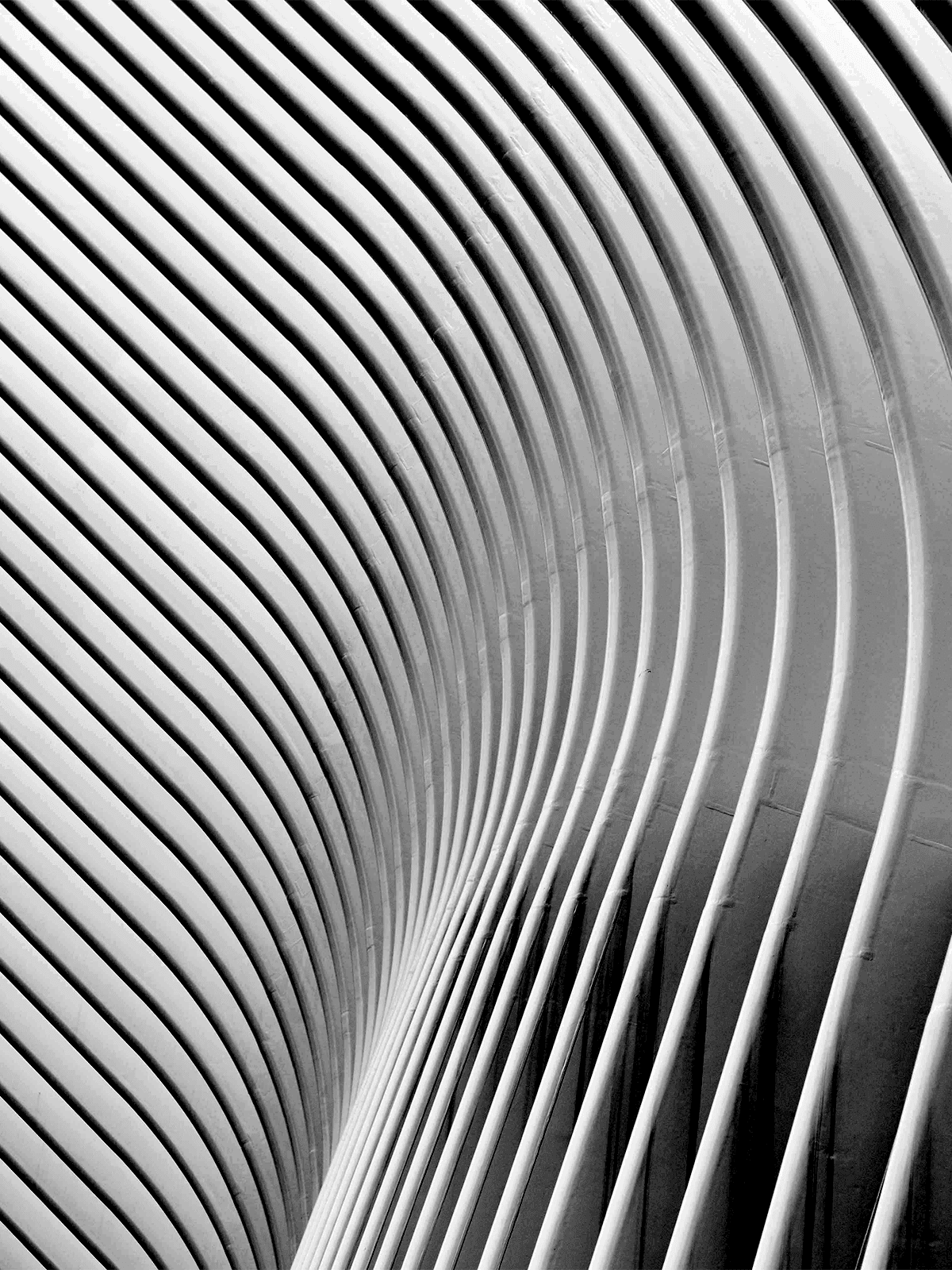 Curved Architecture for Kindle Paperwhite wallpaper featuring monochrome and photograph and more