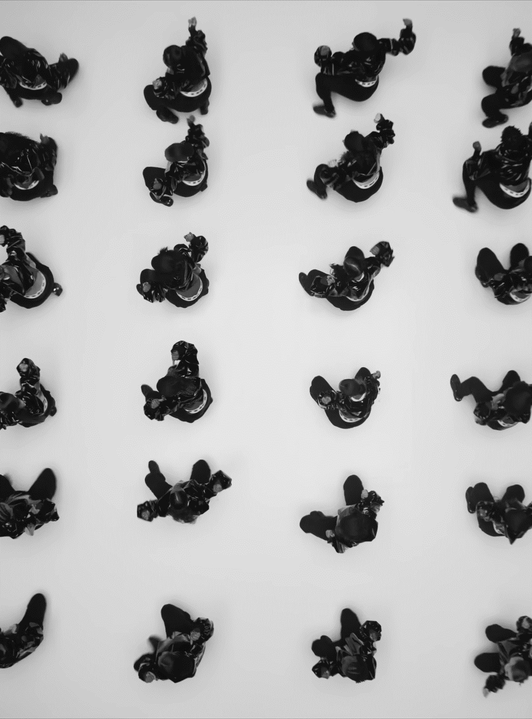 Dancers Rows for Kindle Paperwhite wallpaper featuring figures and black and more