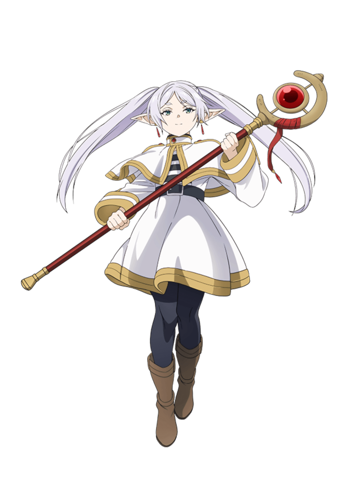 Frieren for Kindle Paperwhite wallpaper featuring anime character and female and more