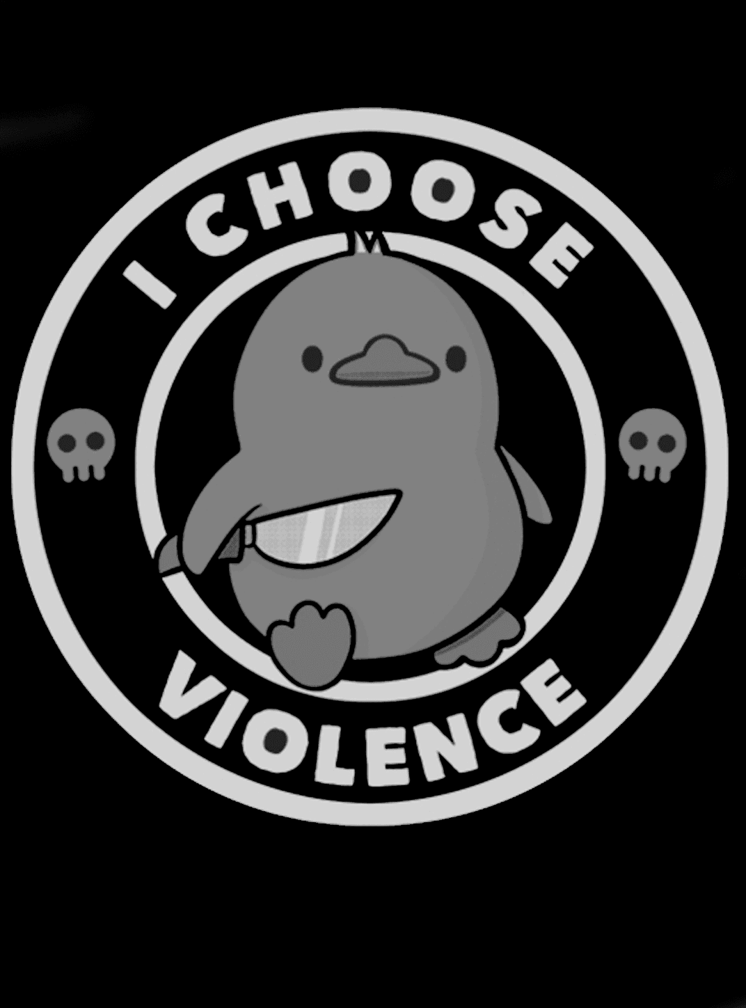 Violent Chick for Kindle Paperwhite wallpaper featuring duck and violence and more