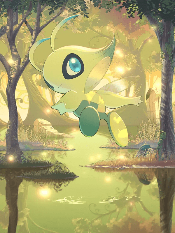 Celebi by Kantaro for Kindle Paperwhite wallpaper featuring fairy and characters and more