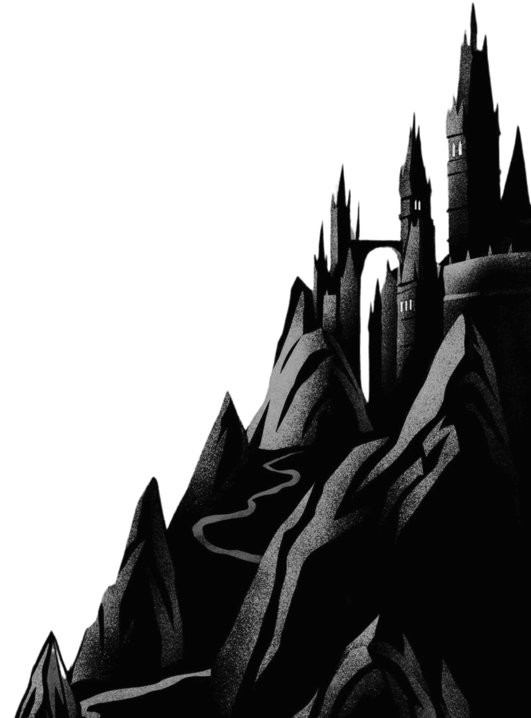 Dark Castle for Kindle Paperwhite wallpaper featuring castle and mountains and more
