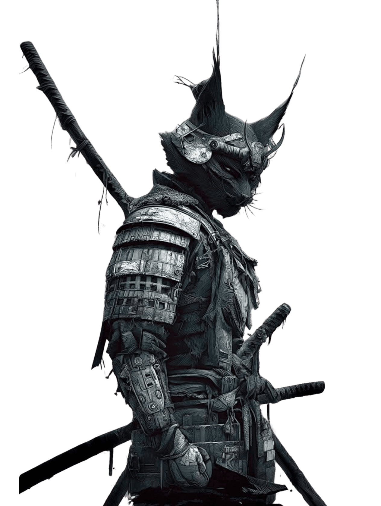 ninja for Other wallpaper featuring samurai and cat and more