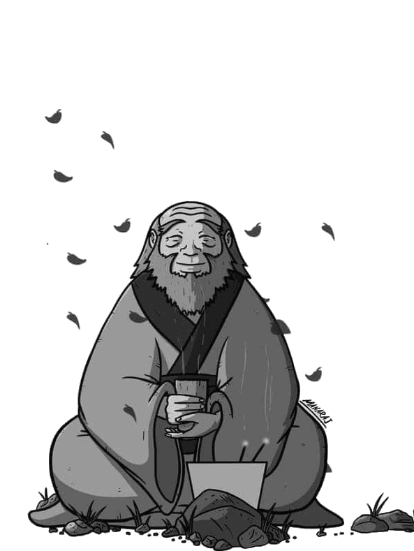 avatar - uncle iroh for e-reader wallpaper featuring png