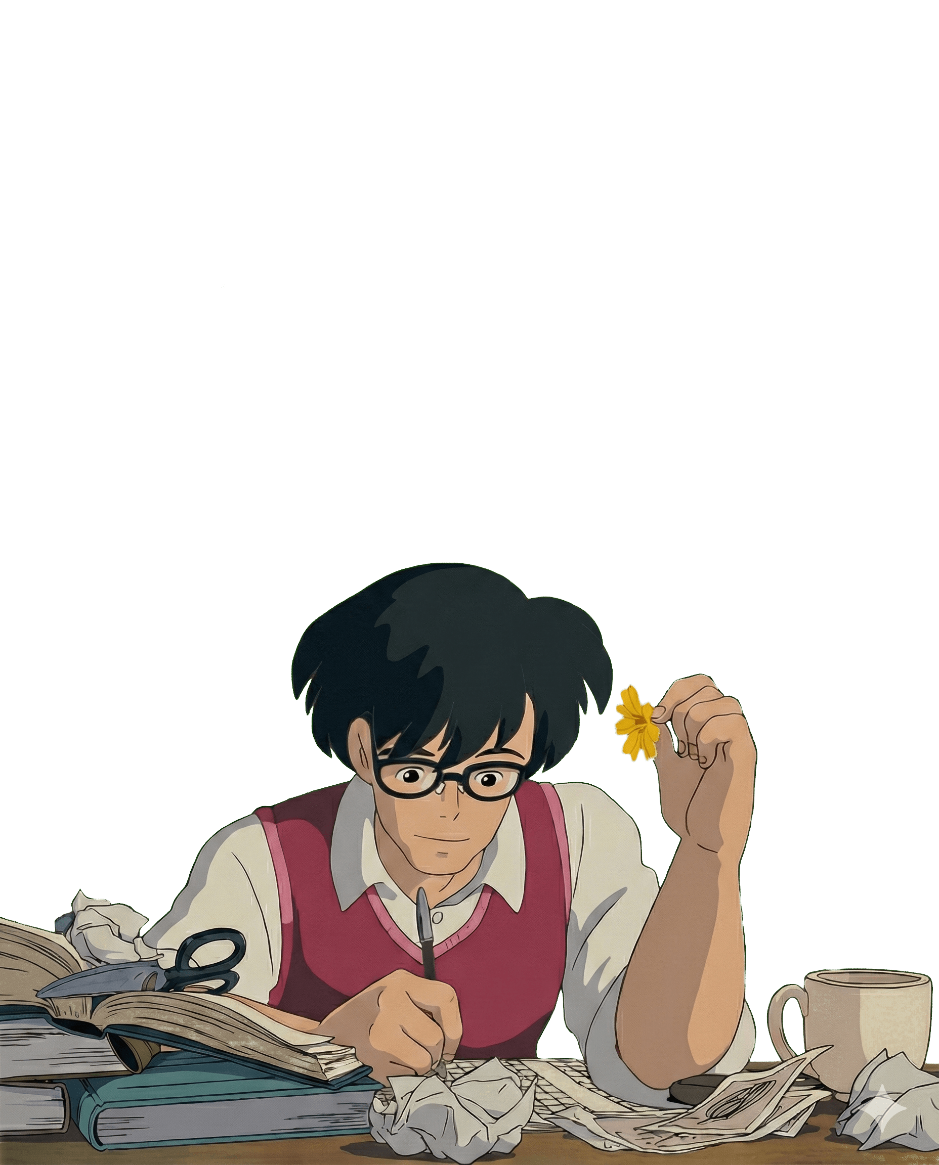 totoro little moment for Kindle Paperwhite wallpaper featuring png and anime and more