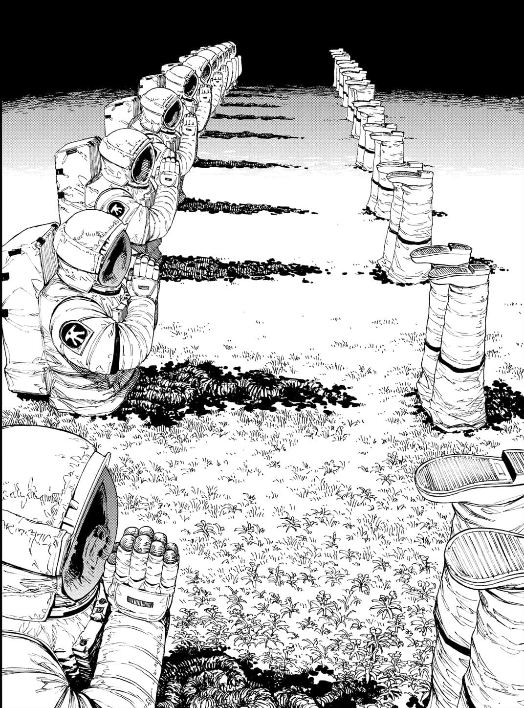 chainsaw man astronaut  for Kindle Paperwhite wallpaper featuring anime and astronaut and more