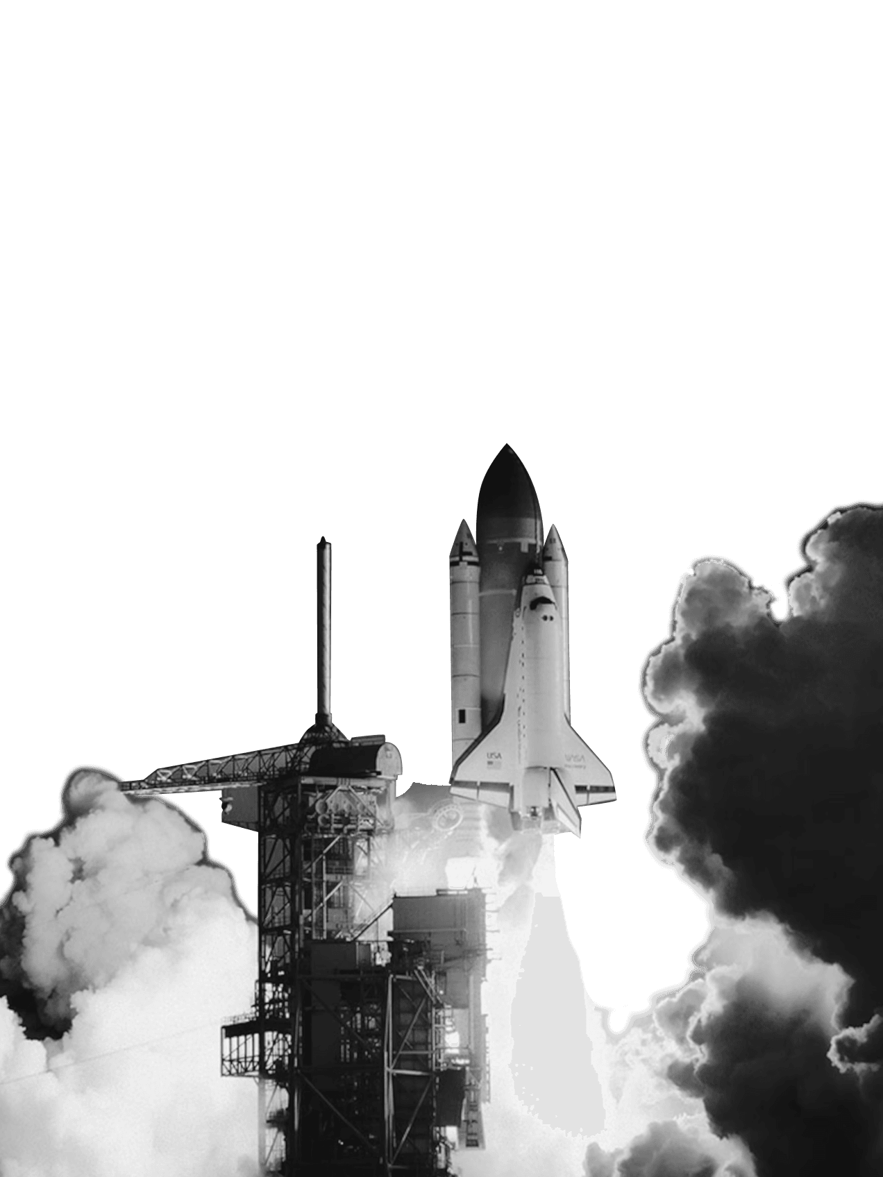 Discovery Launch for Kindle Paperwhite e-reader wallpaper or screensaver featuring space and rockets and more