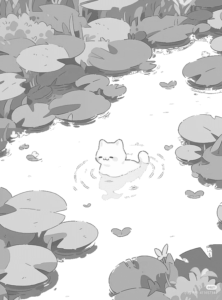 Water Cat - naricitrus for Other wallpaper featuring cat and water