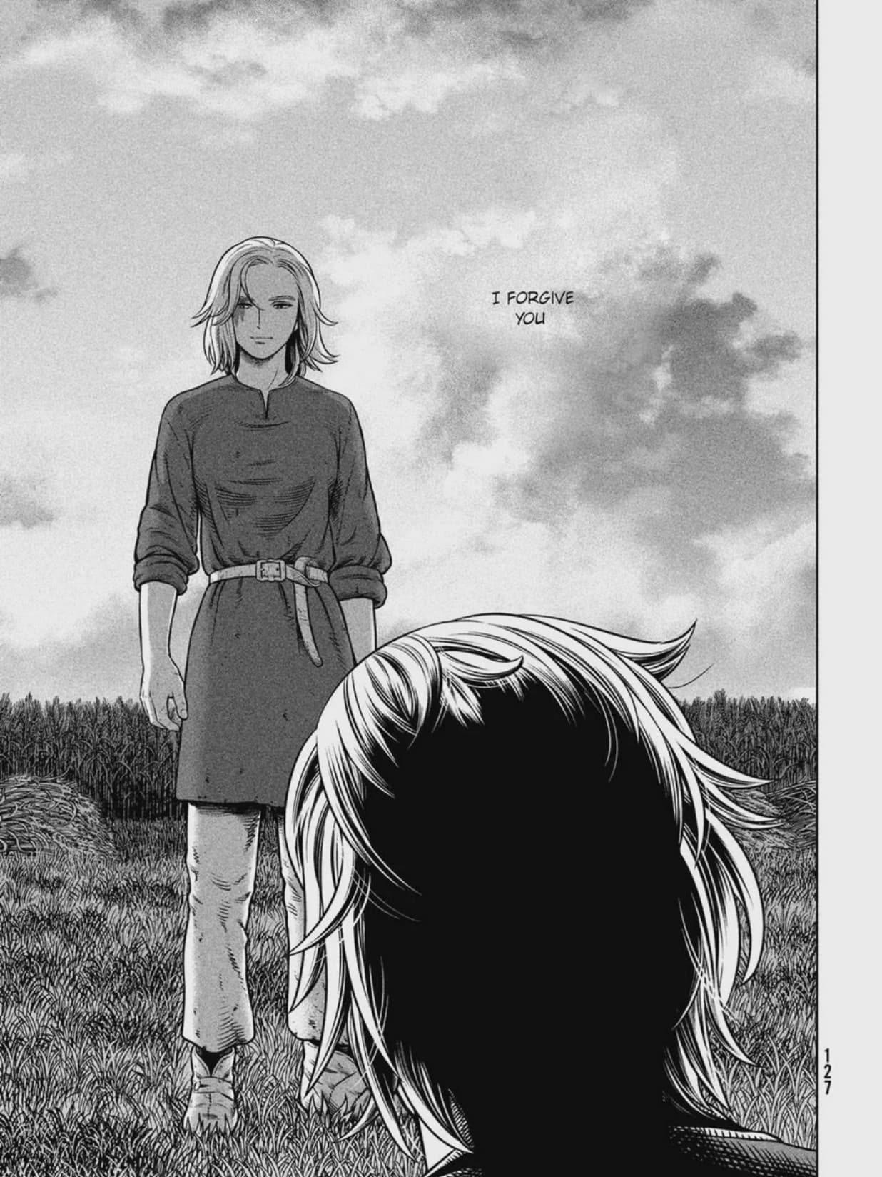 Vinland Saga - Forgiveness for Kindle Paperwhite wallpaper featuring anime and black and white and more