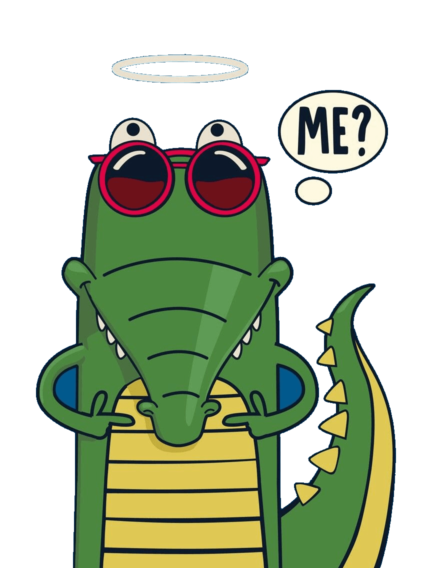 shy crocodile for Kindle Paperwhite wallpaper featuring png and color and more