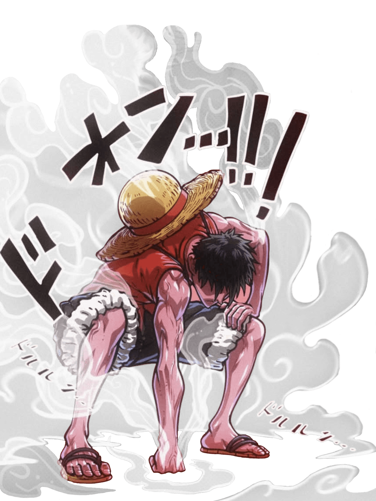 Luffy Gear 2nd for Kindle Paperwhite wallpaper featuring anime and one piece and more