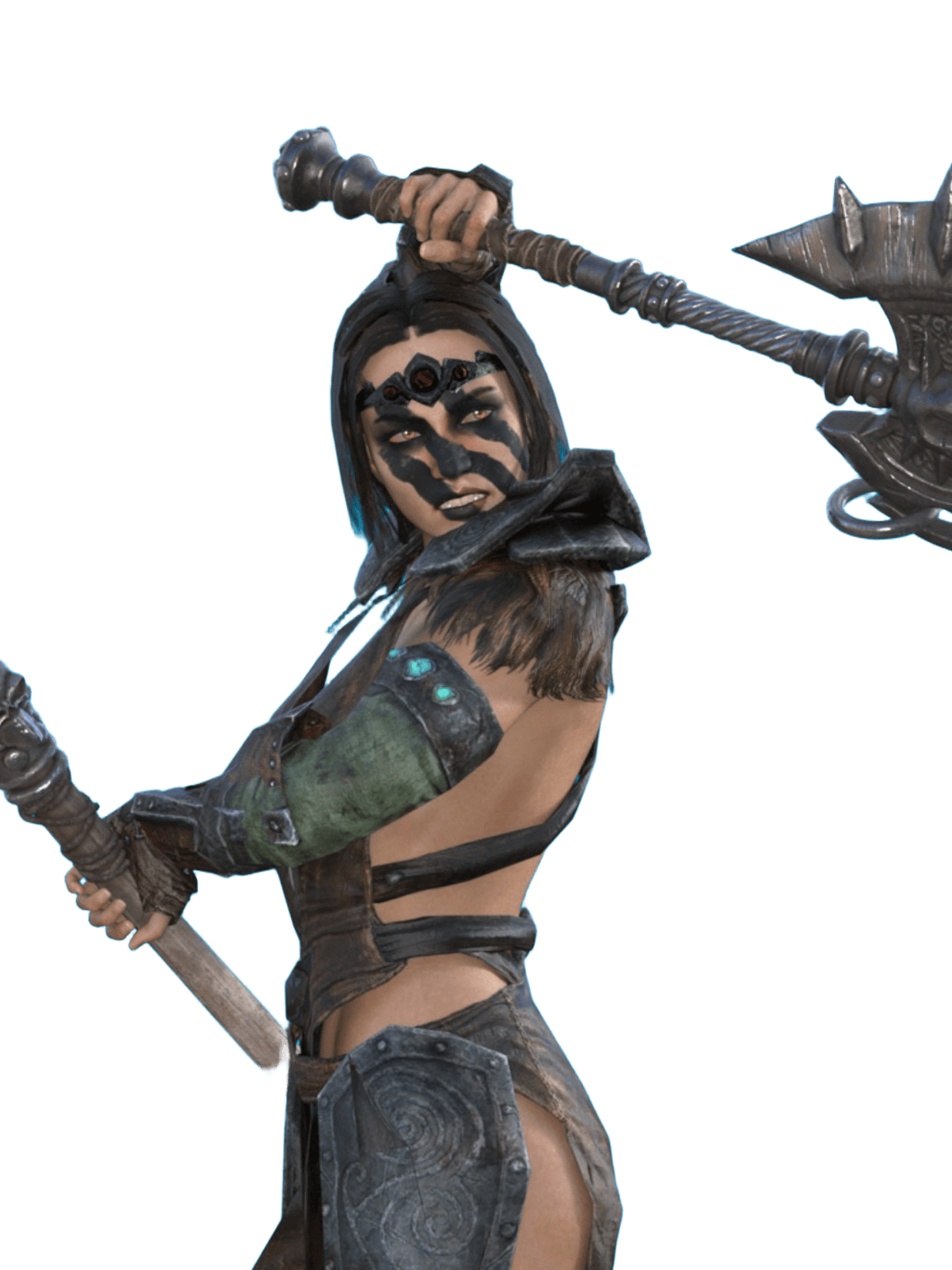 Aela the Huntress for Kindle Paperwhite wallpaper featuring aela and skyrim and more