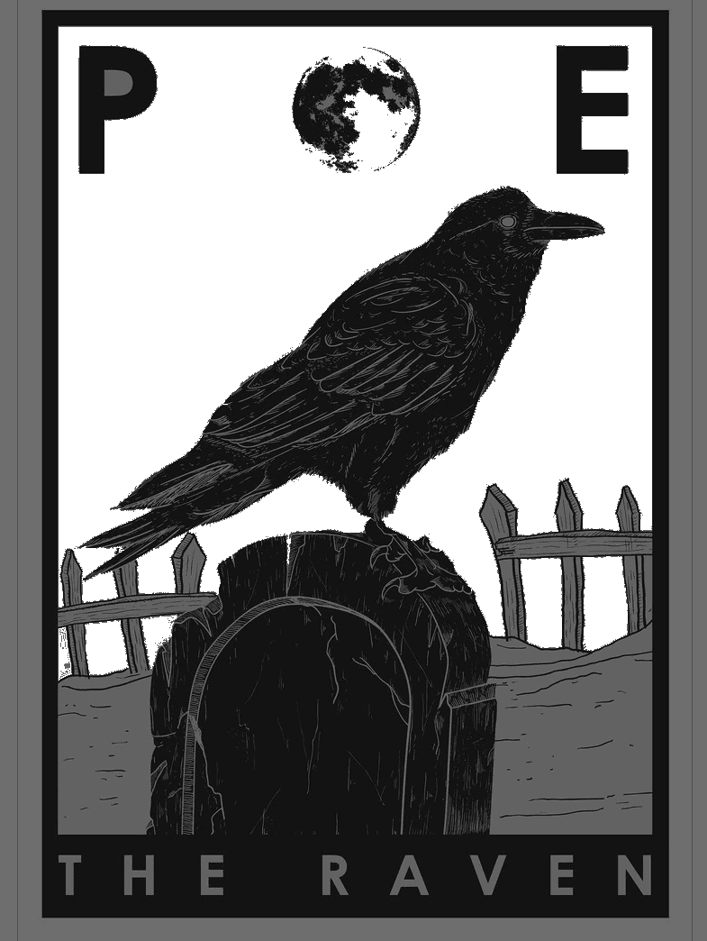 poe - raven for e-reader wallpaper featuring png and raven and more