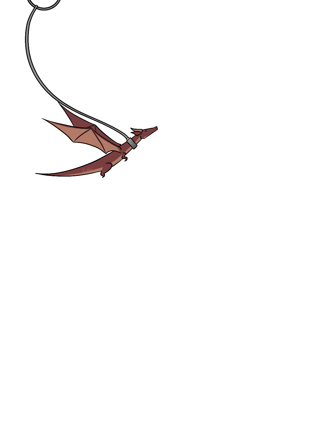 Bookmark dragon for Kindle Paperwhite wallpaper featuring dragon