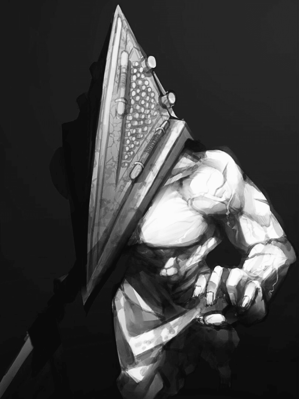 Pyramid head for Kindle Paperwhite wallpaper