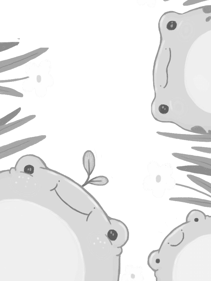 cute frogs for Kindle Paperwhite wallpaper featuring cute