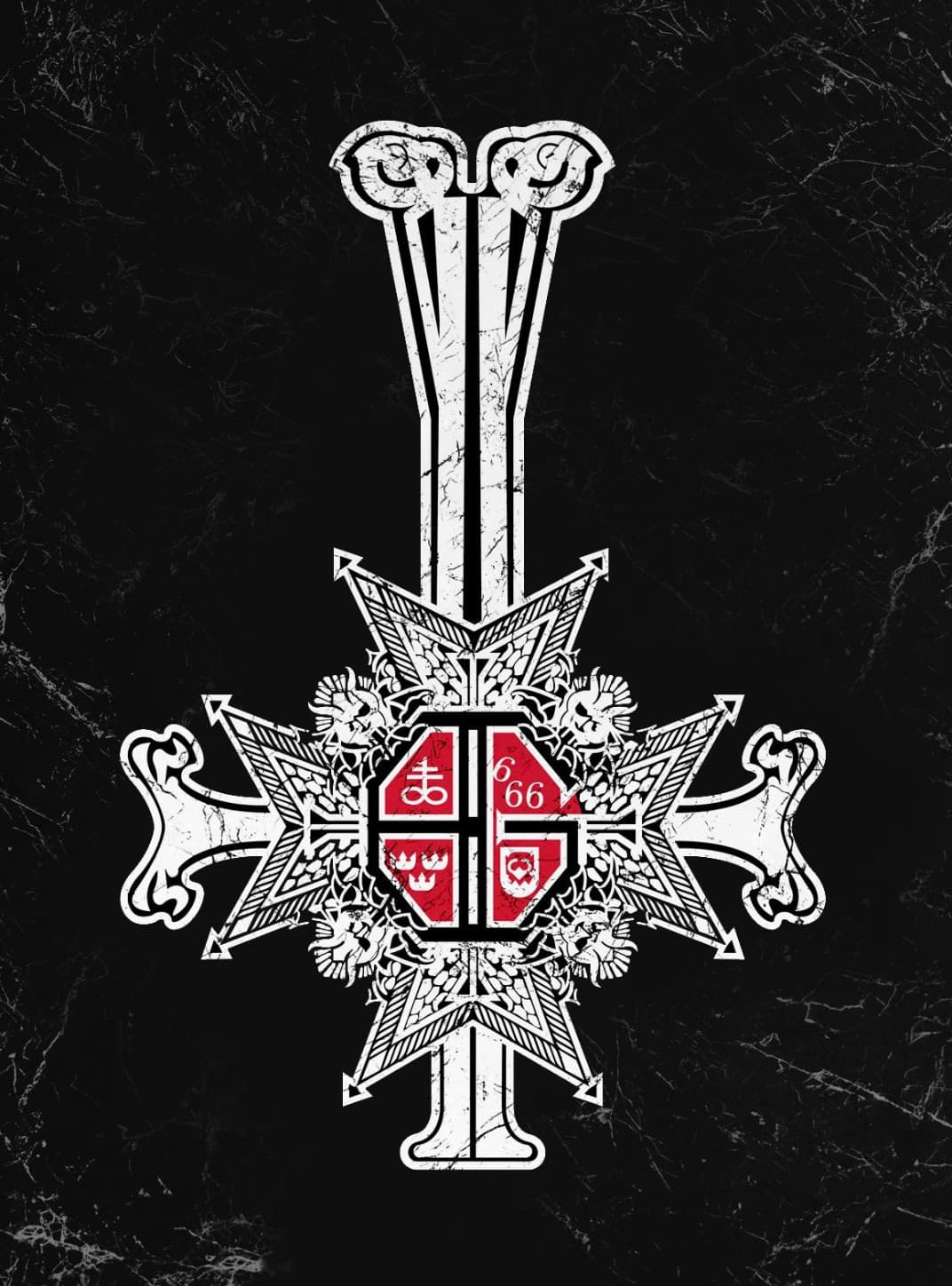 Ghost 666 for Kindle wallpaper featuring music and color and more