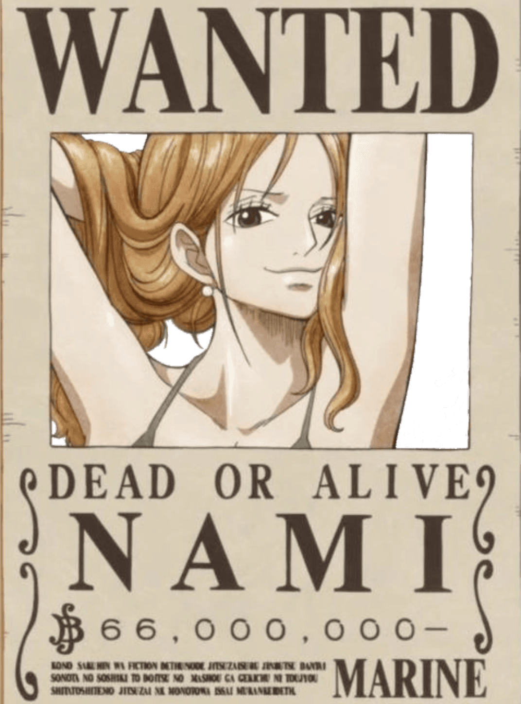 Nami Wanted Poster for Kindle Paperwhite wallpaper featuring anime and one piece and more
