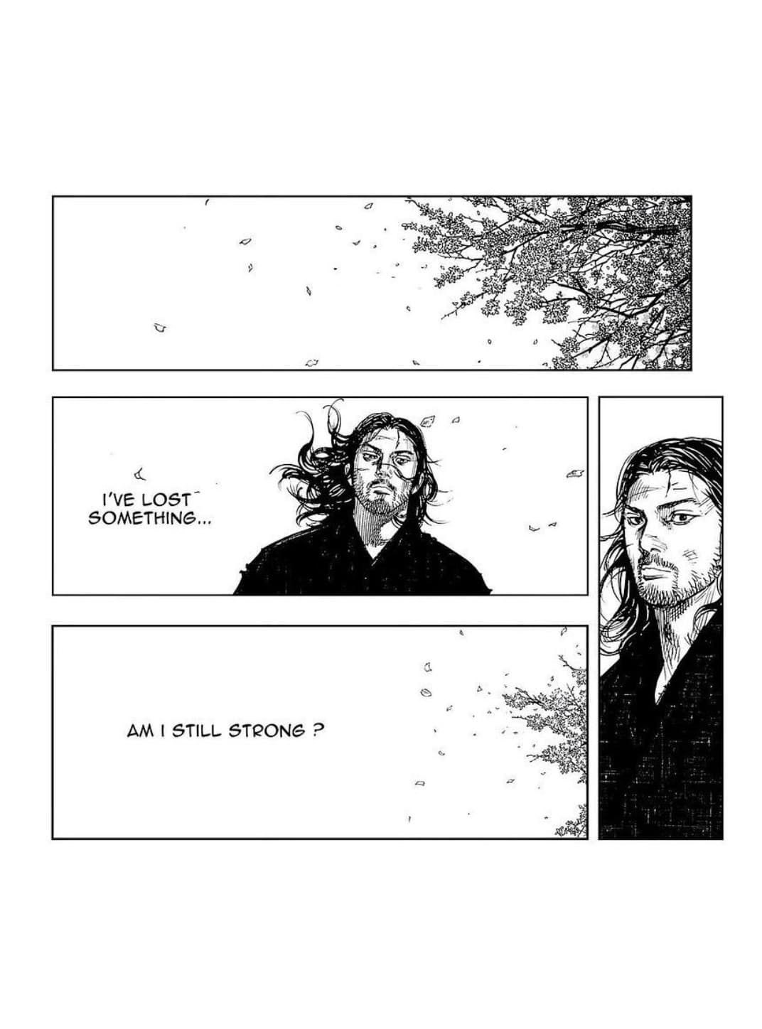 Vagabond - Am i still strong? for Other wallpaper featuring quote and manga and more