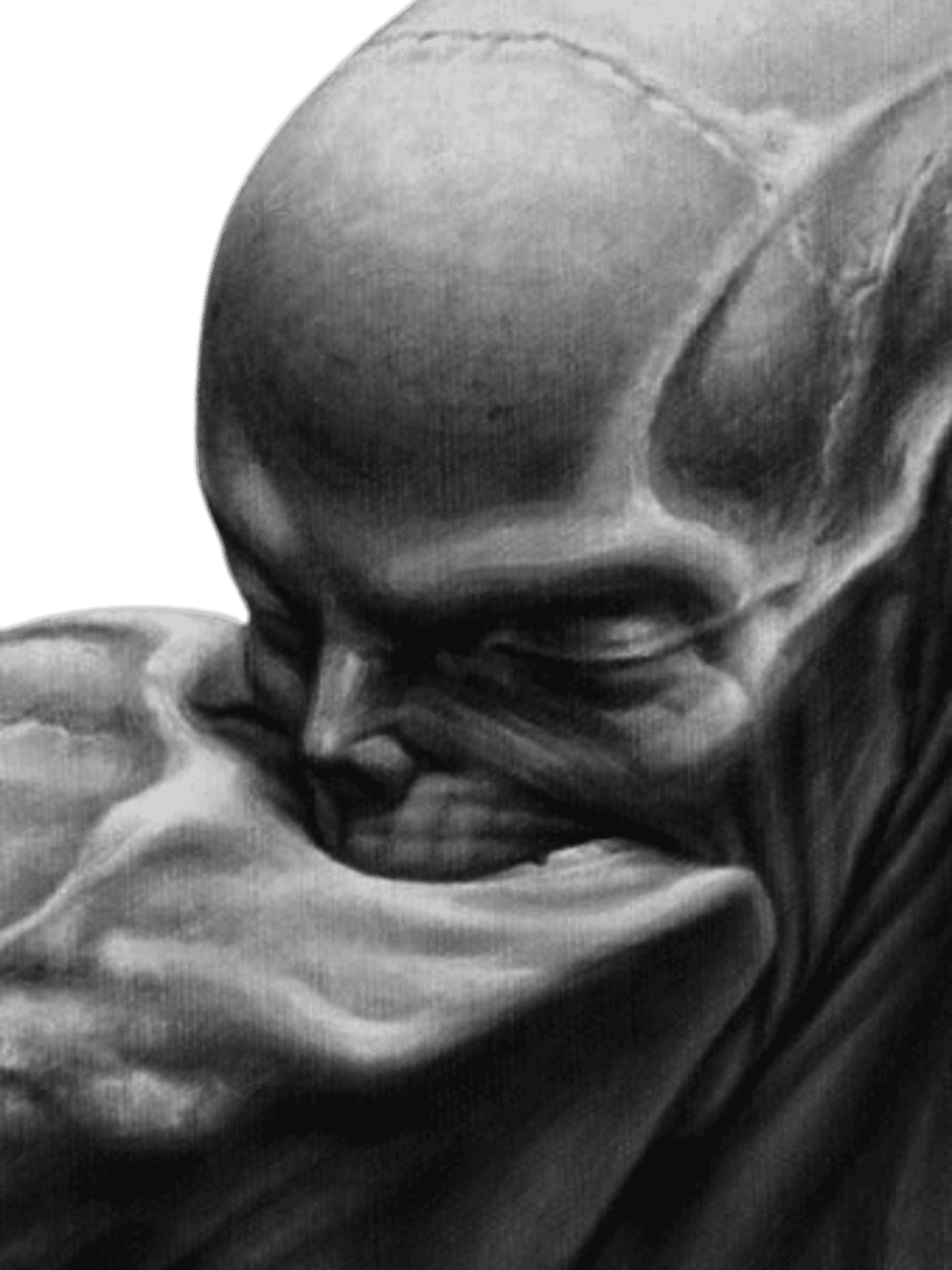 Alien kiss for Kindle Paperwhite wallpaper