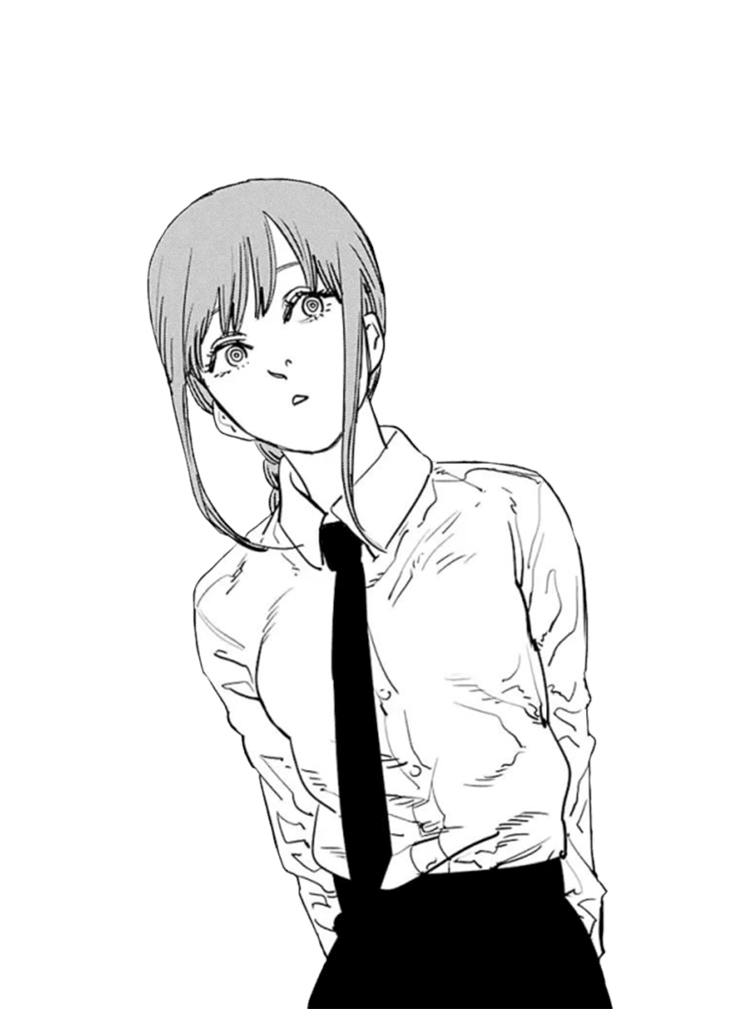 Makima Chainsaw Man for Kobo Clara wallpaper featuring png and illustration and more