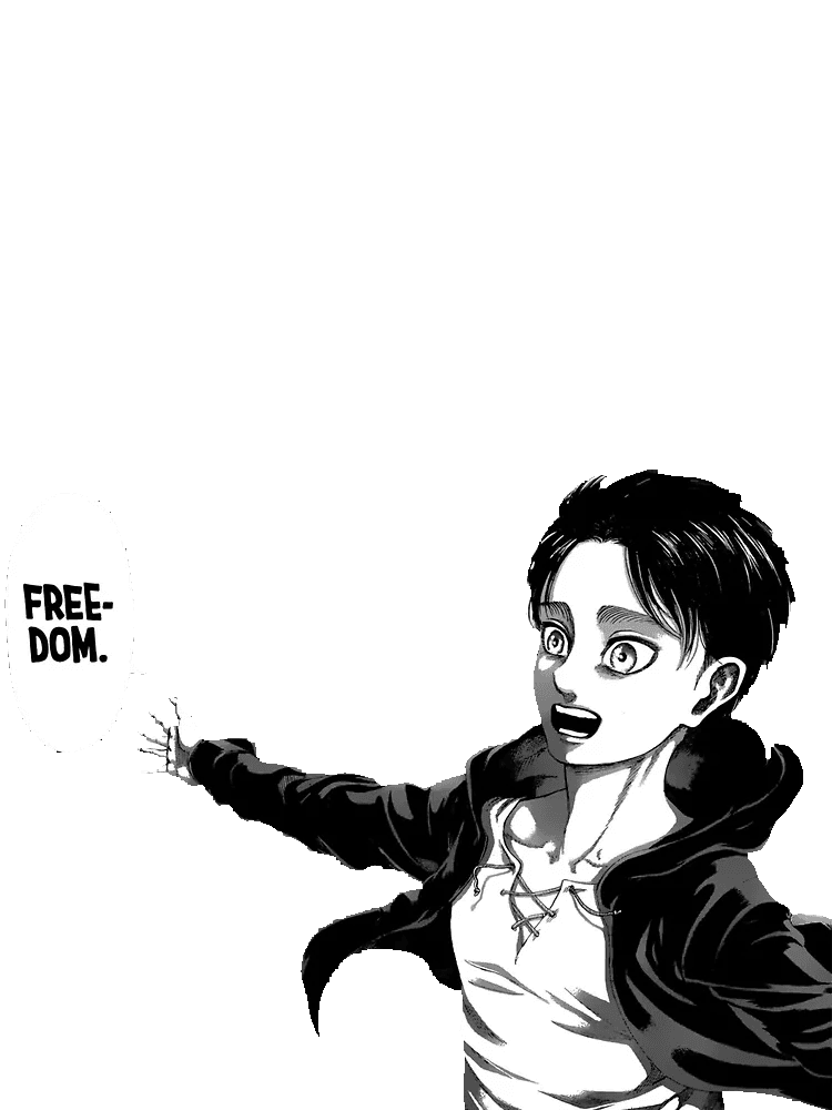 Freedom for Kindle Paperwhite wallpaper featuring bw and anime and more