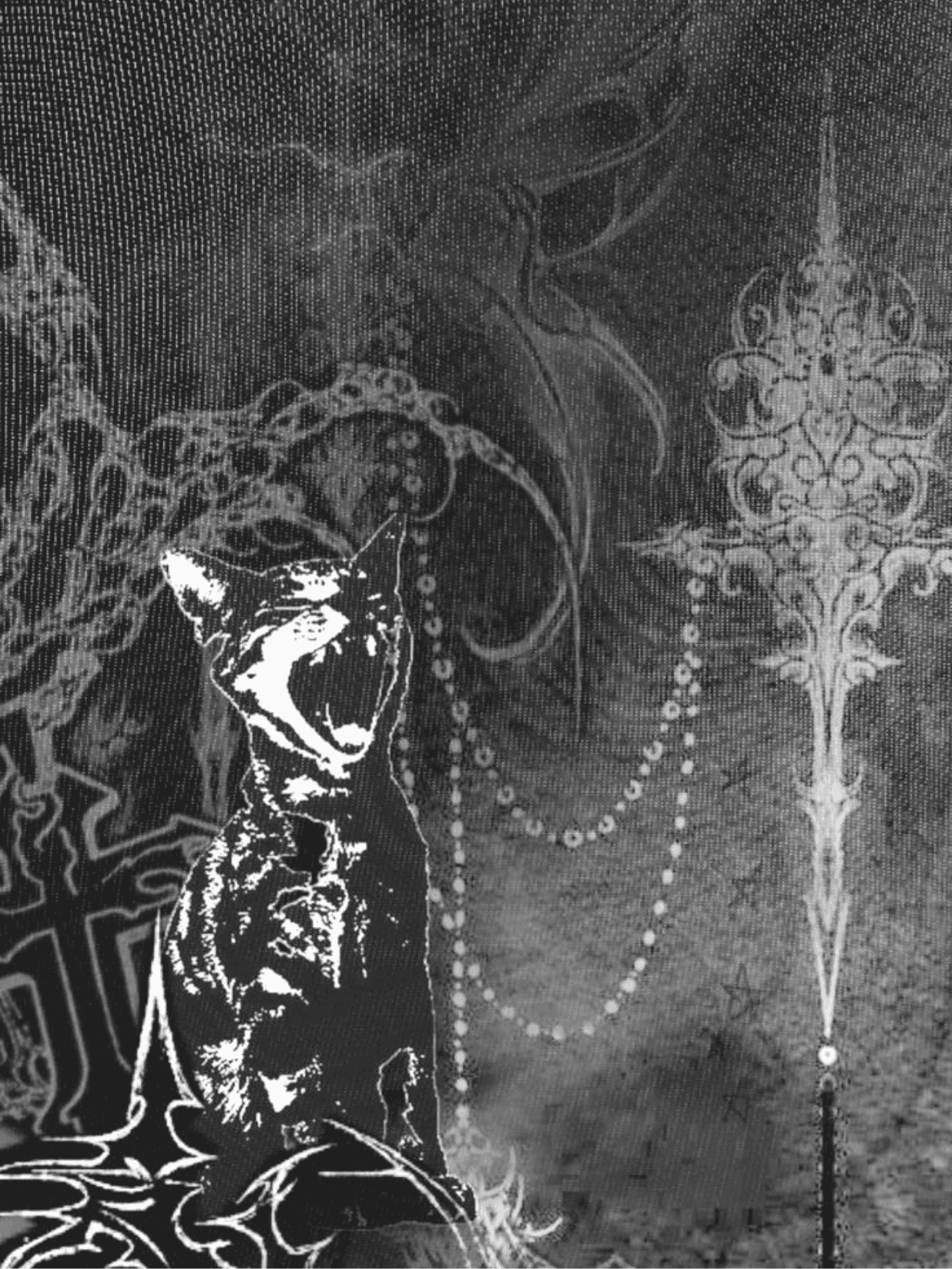 Y2k Kitty for Kindle Paperwhite wallpaper