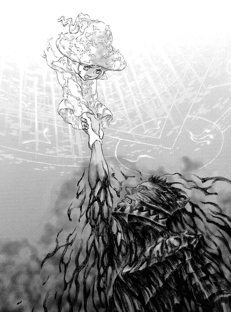 Schierke Becomes Guts' Saving Grace for Kindle Paperwhite wallpaper featuring berserk and anime and more