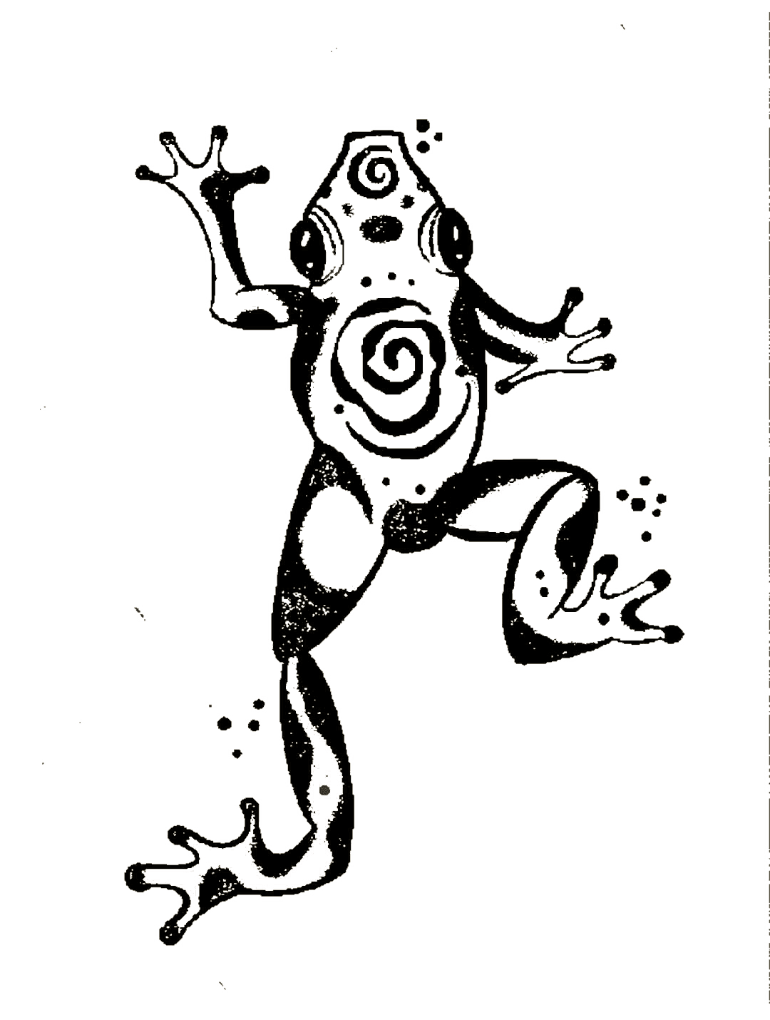frog for e-reader wallpaper
