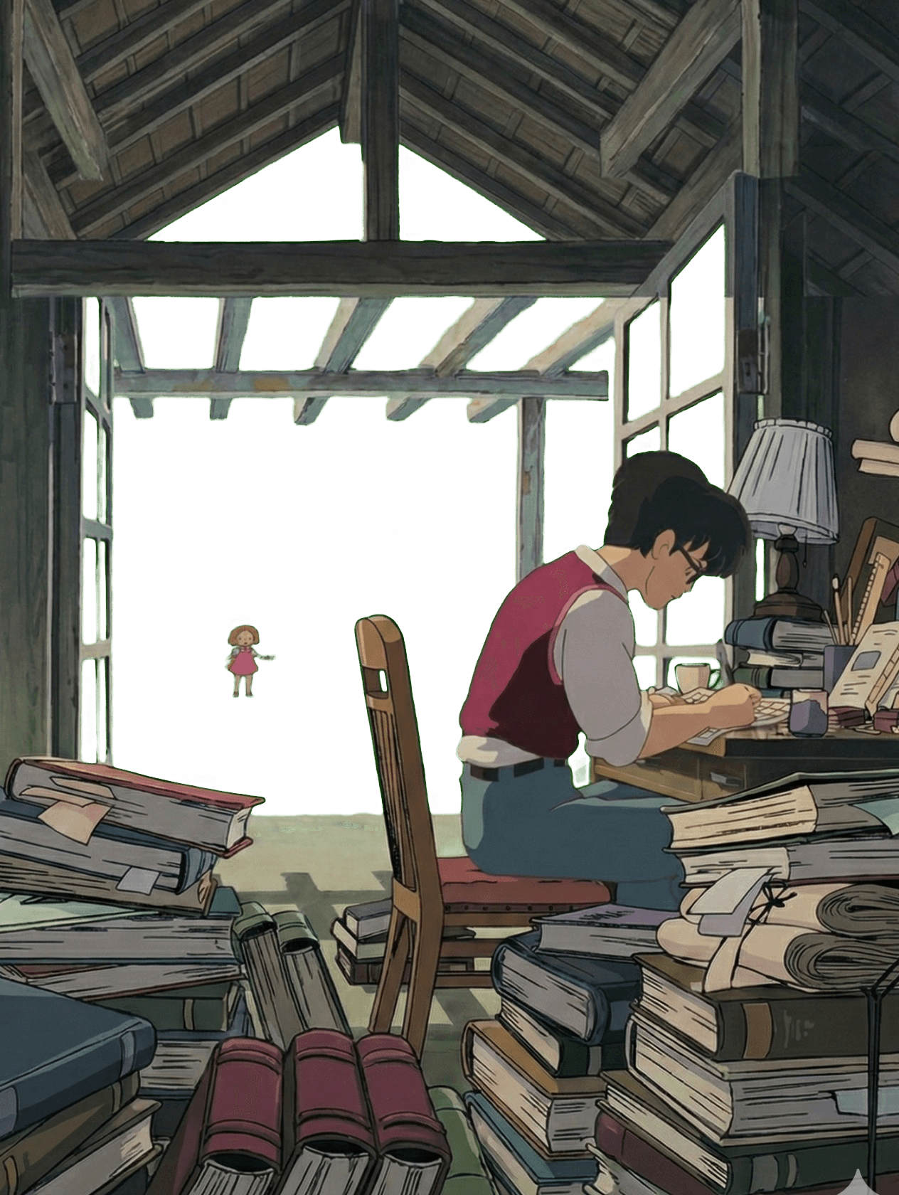 totoro busy work for Kindle Paperwhite wallpaper featuring png and anime and more