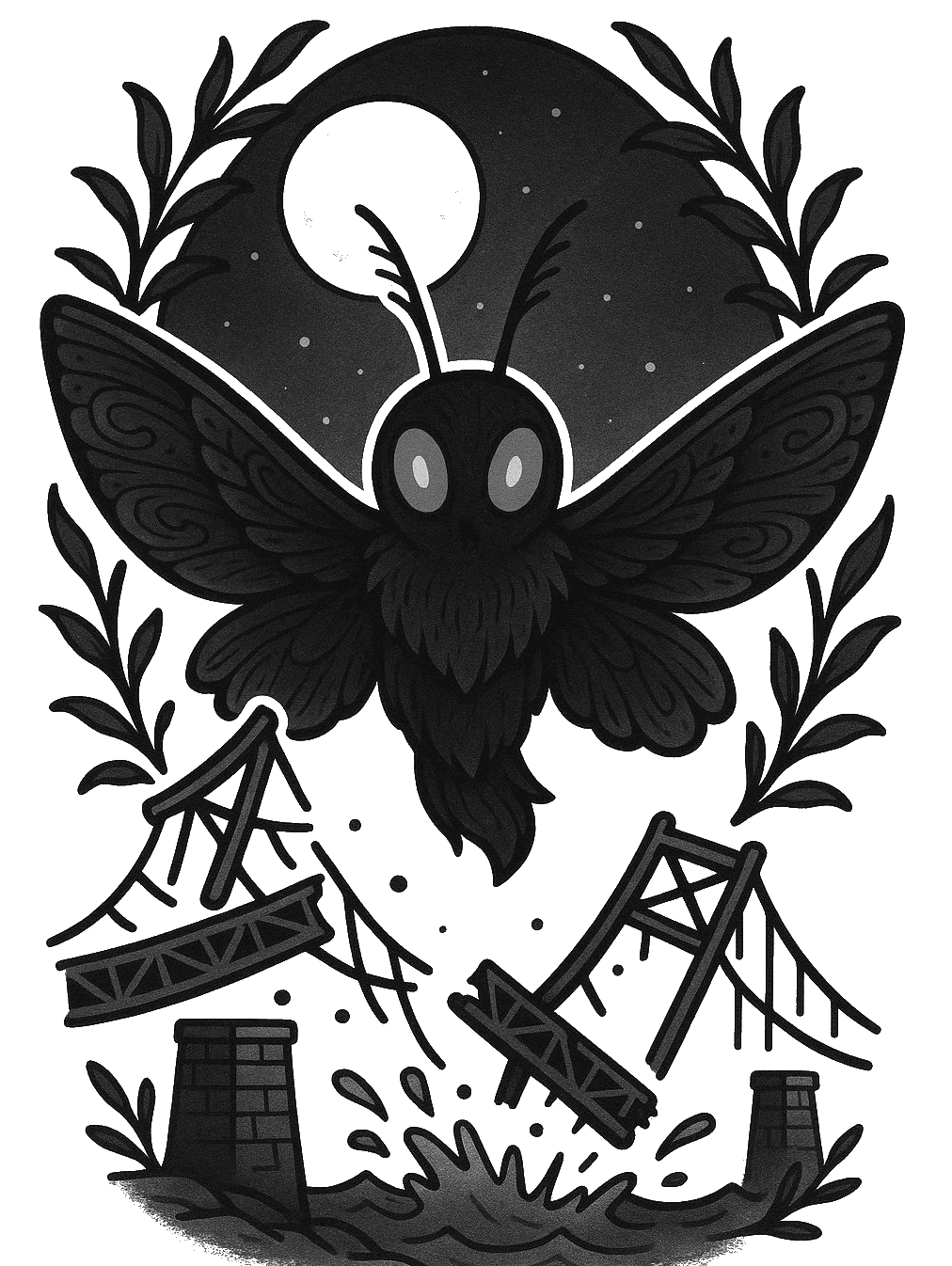 giant moth for Kindle Paperwhite wallpaper featuring png and minimal