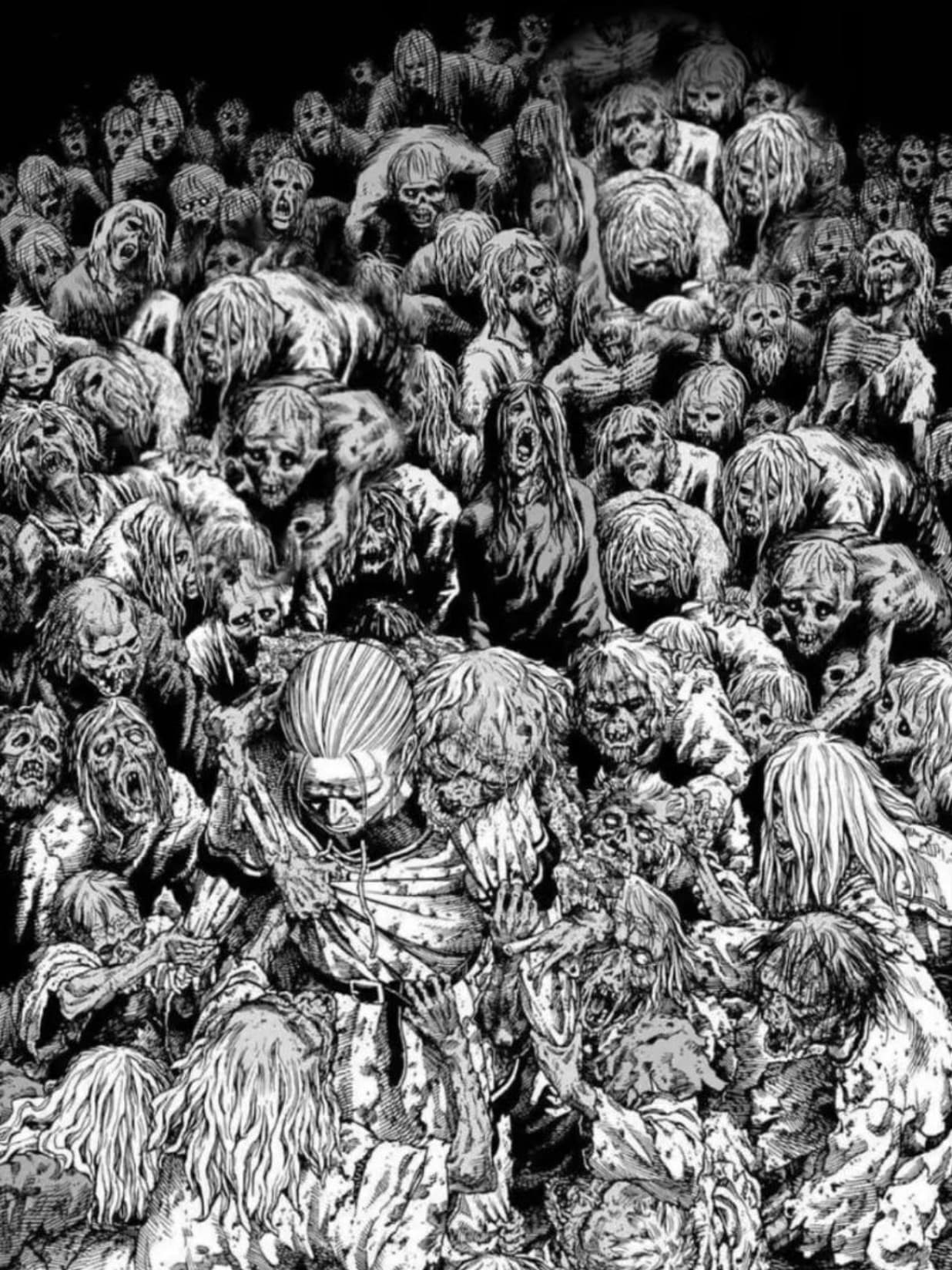 Vinland Saga - Thorfinn`s Hell for Kindle Paperwhite wallpaper featuring anime and black and white and more