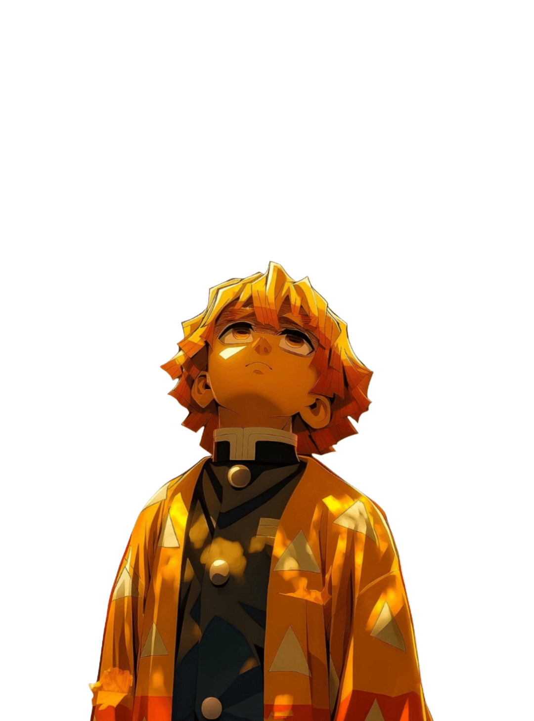 Zenitsu - Kimetsu no yaba for Kindle Paperwhite wallpaper featuring png and anime and more